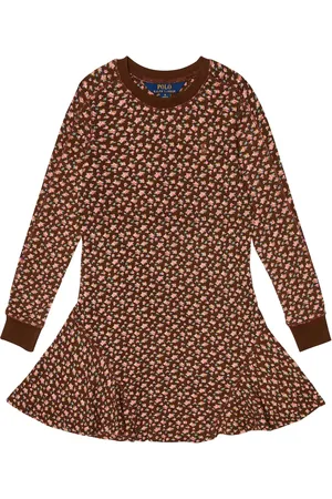 Ralph Lauren Rowie floral sweater minidress