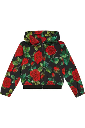 Dolce & Gabbana Printed zip-up hoodie