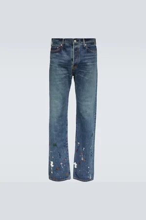 UNDERCOVER Beaded straight jeans