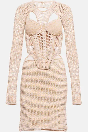 DION LEE Corset minidress