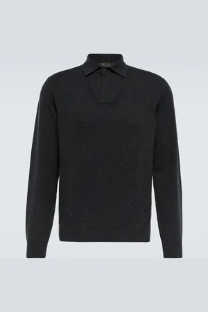 Loro Piana Cashmere polo sweater