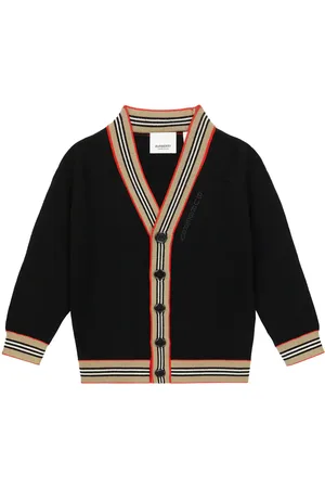 Burberry Icon Stripe wool-blend cardigan