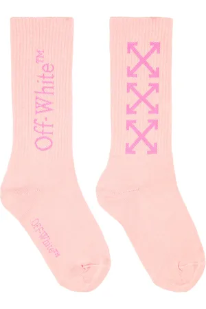 OFF-WHITE Arrows jacquard cotton-blend socks