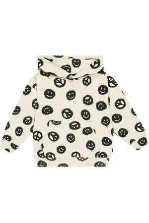 Molo Ratata printed cotton jersey hoodie