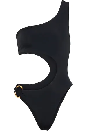 Louisa Ballou Half Moon one-shoulder swimsuit