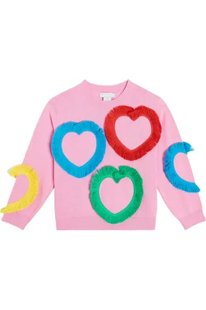Stella McCartney AppliquÃ© cotton sweater