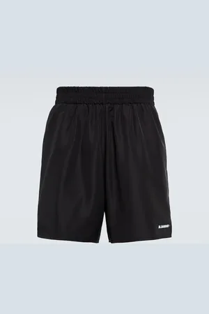 Jil Sander Logo jersey shorts