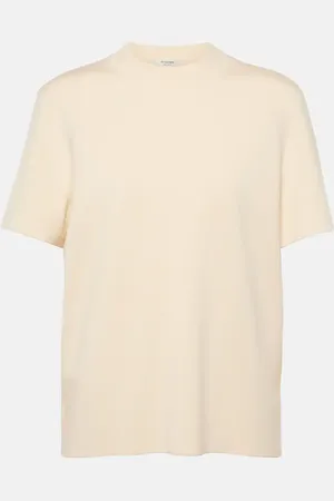 Fforme Karly wool and cotton-blend T-shirt