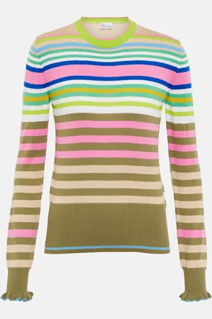 RED Valentino Cotton and wool-blend sweater