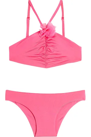 MONNALISA Floral-appliquÃ© bikini