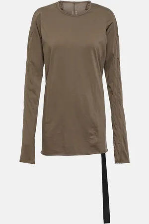 Rick Owens DRKSHDW cotton jersey top