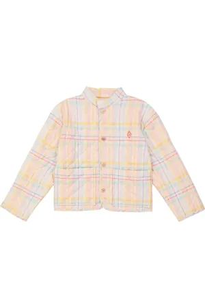 The Animals Observatory Starling checked cotton jacket