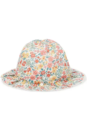 Tartine Et Chocolat Baby floral cotton hat