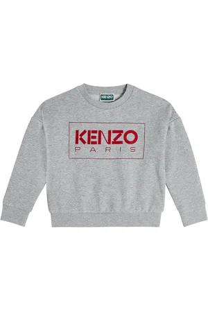 Kenzo Printed cotton-blend sweatshirt