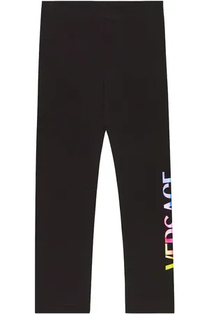 VERSACE Printed jersey leggings