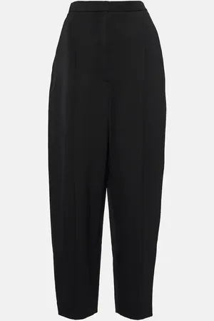 Khaite Ashford wool-blend straight pants