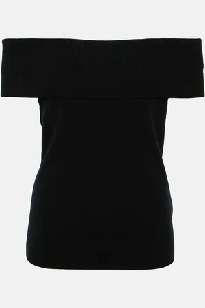 Jardin des Orangers Off-shoulder wool and cashmere top