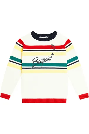 BONPOINT Florencio logo cotton sweater