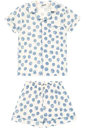 Molo Lexi printed cotton pajamas