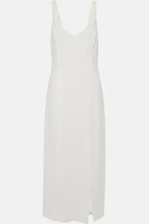RIXO London Bridal Eli crÃªpe midi dress