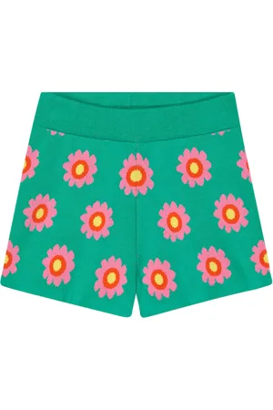 Stella McCartney Printed cotton shorts
