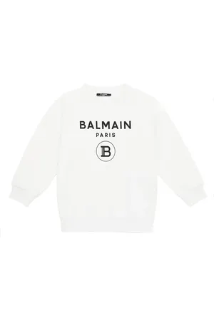 Balmain Logo cotton sweatshirt