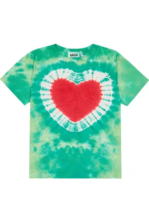 Molo Riley tie-dye cotton T-shirt