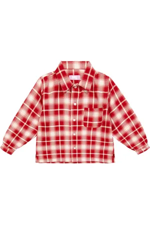 ERL Checked cotton flannel shirt