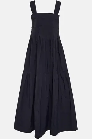 Plan C Square-neck maxi dress