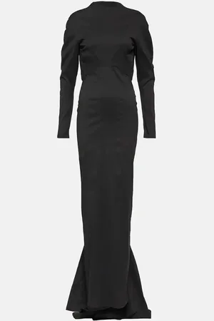 Alaïa AlaÃ¯a Embellished taffeta gown