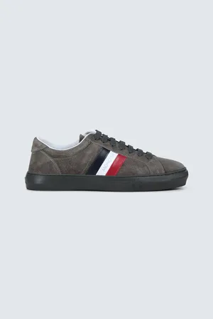 Moncler New Monaco suede sneakers