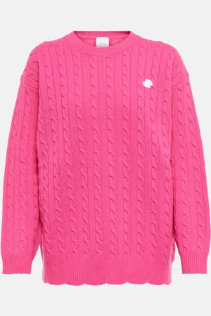 Patou Cable-knit wool sweater