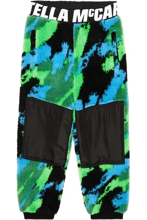 Stella McCartney Printed fleece sweatpants