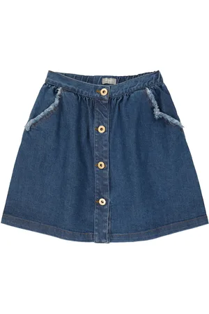 Il gufo Denim skirt