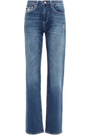 AG Jeans Knoxx high-rise boyfriend jeans