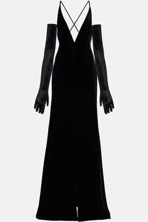 Costarellos Velvet gown