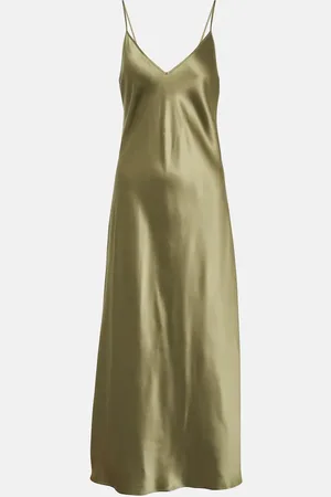 Joseph Clea silk satin slip dress