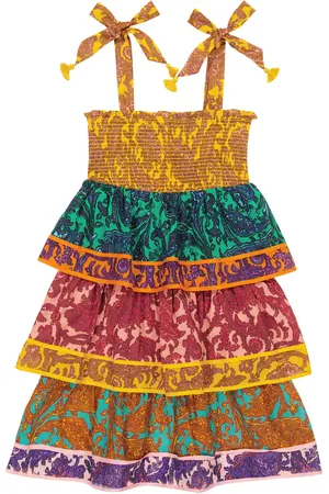 ZIMMERMANN Tiggy tiered paisley cotton dress