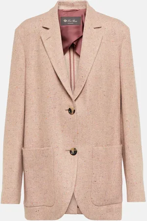 Loro Piana Bitsy cashmere tweed blazer