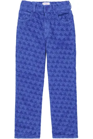 ERL Logo cotton corduroy pants