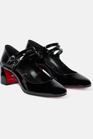 Christian Louboutin Miss Jane 55 patent leather pumps
