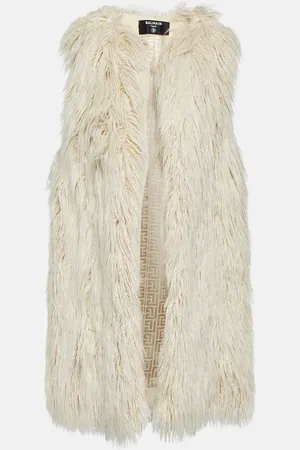 Balmain Faux fur vest