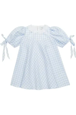PAADE Picnic checked linen dress