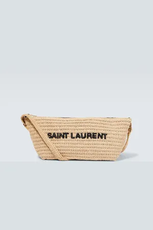 Saint Laurent Raffia shoulder bag