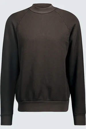 Les Tien Mock neck cotton sweatshirt