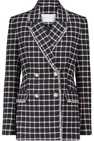 Rebecca Vallance Cory checked cotton-blend blazer