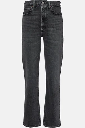 AGOLDE Stovepipe high-rise slim jeans
