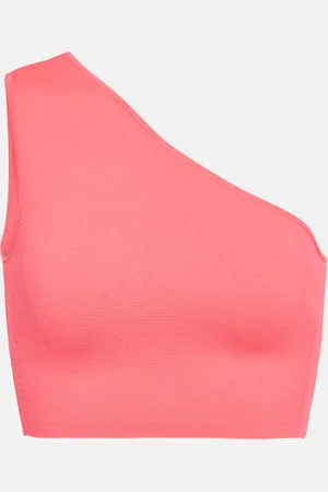 Victoria Beckham VB Body one-shoulder cropped top