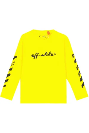 OFF-WHITE Logo cotton jersey sweatshirt