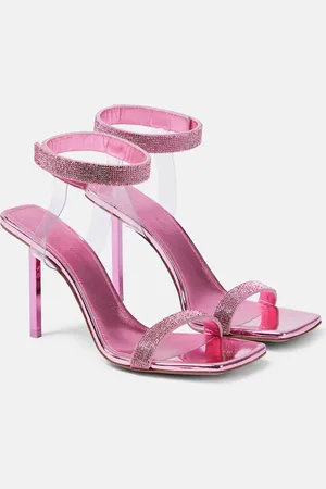Amina Muaddi Rih crystal-embellished sandals
